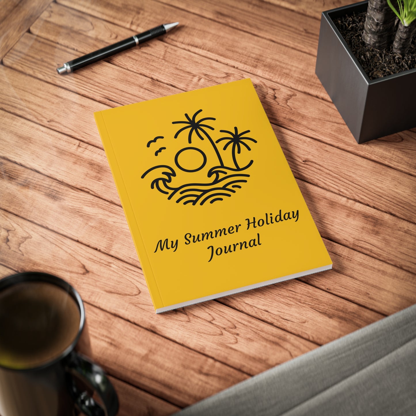 My Summer Holiday Journal - Softcover Notebook, A5