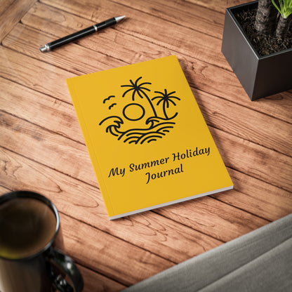 My Summer Holiday Journal - Softcover Notebook, A5