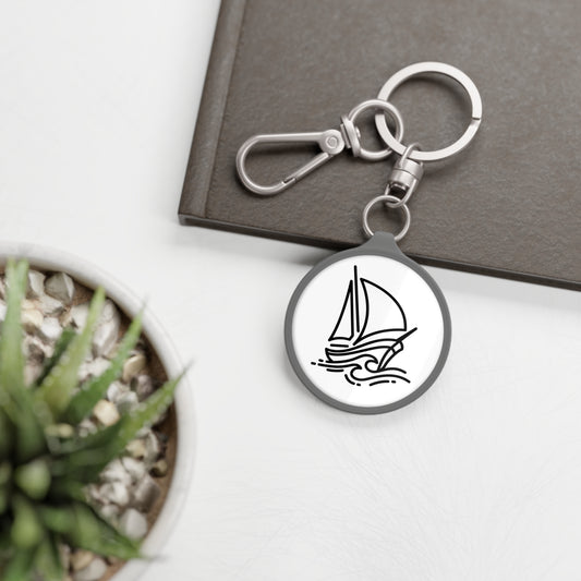 Keyring Tag for Sail Boat Owners