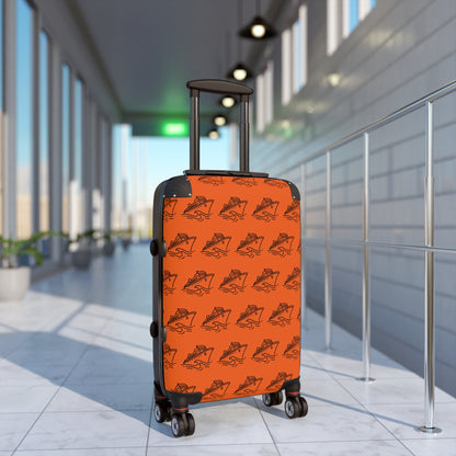 Suitcase in Orange