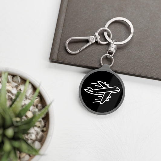 Keyring Tag for Frequent Flyers