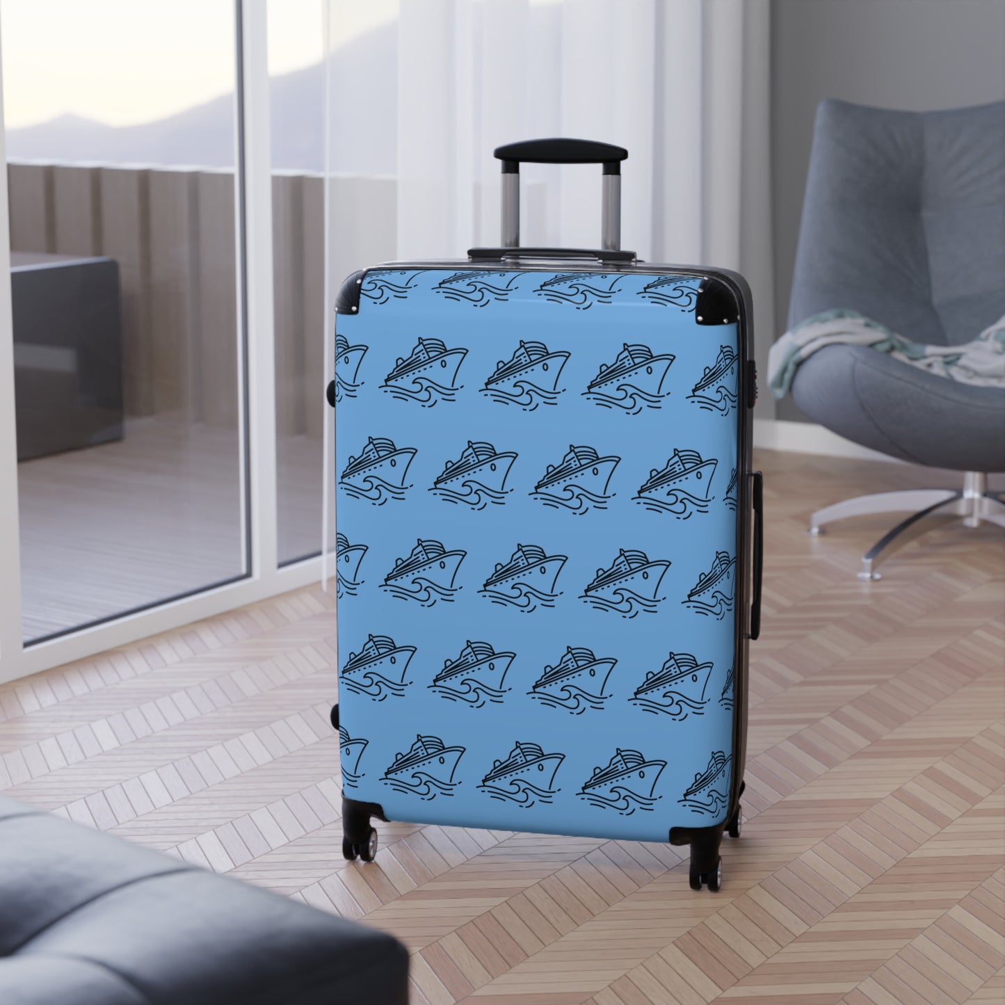 Cruise Suitcase - Blue