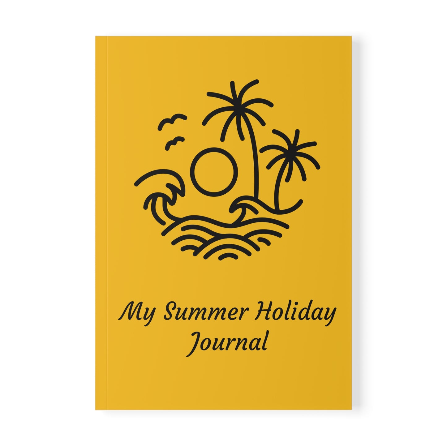 My Summer Holiday Journal - Softcover Notebook, A5