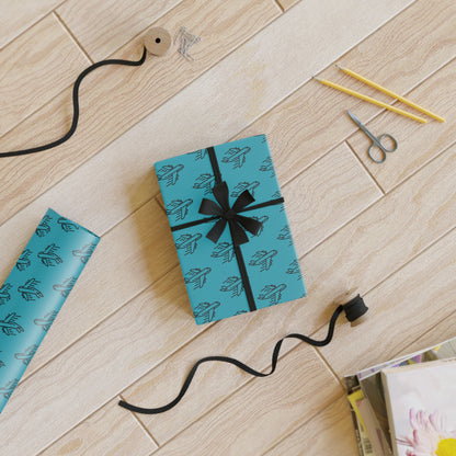 Wrapping Paper Rolls - Plane themed