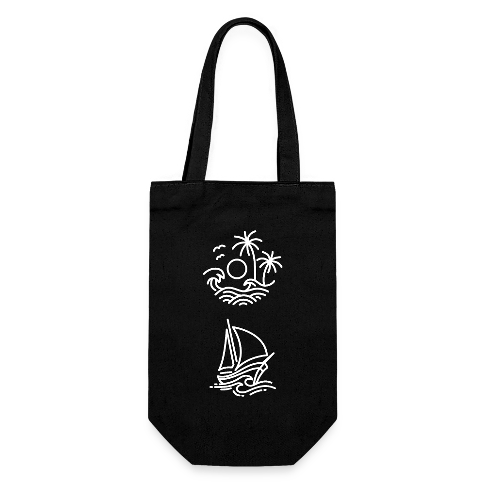 Gift Bag for Bottles - black