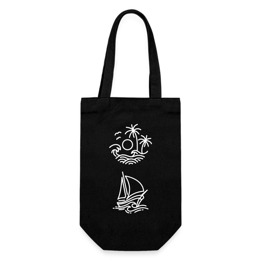 Gift Bag for Bottles - black