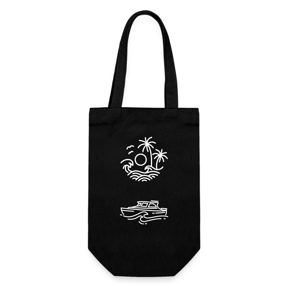 Gift Bag for Bottles - black