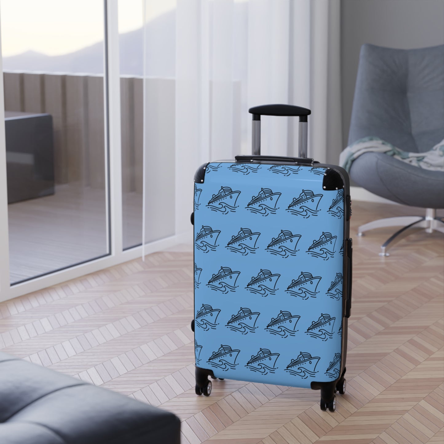 Cruise Suitcase - Blue