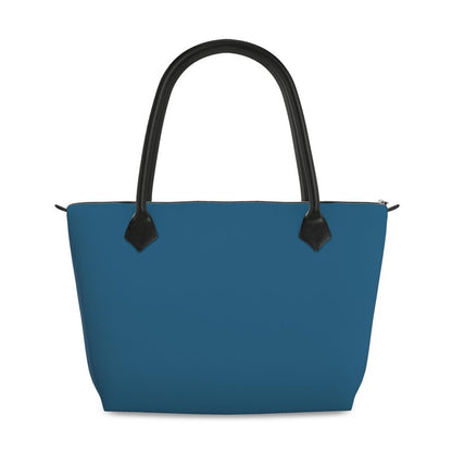 Zip Top Handbag Yacht Themed