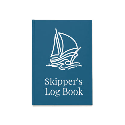 Skipper's Log Book for Sailors - Hard Backed Journal