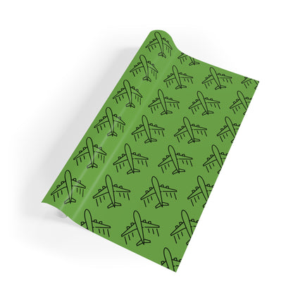 Flight themed - Gift Wrapping Paper Rolls, 1pc