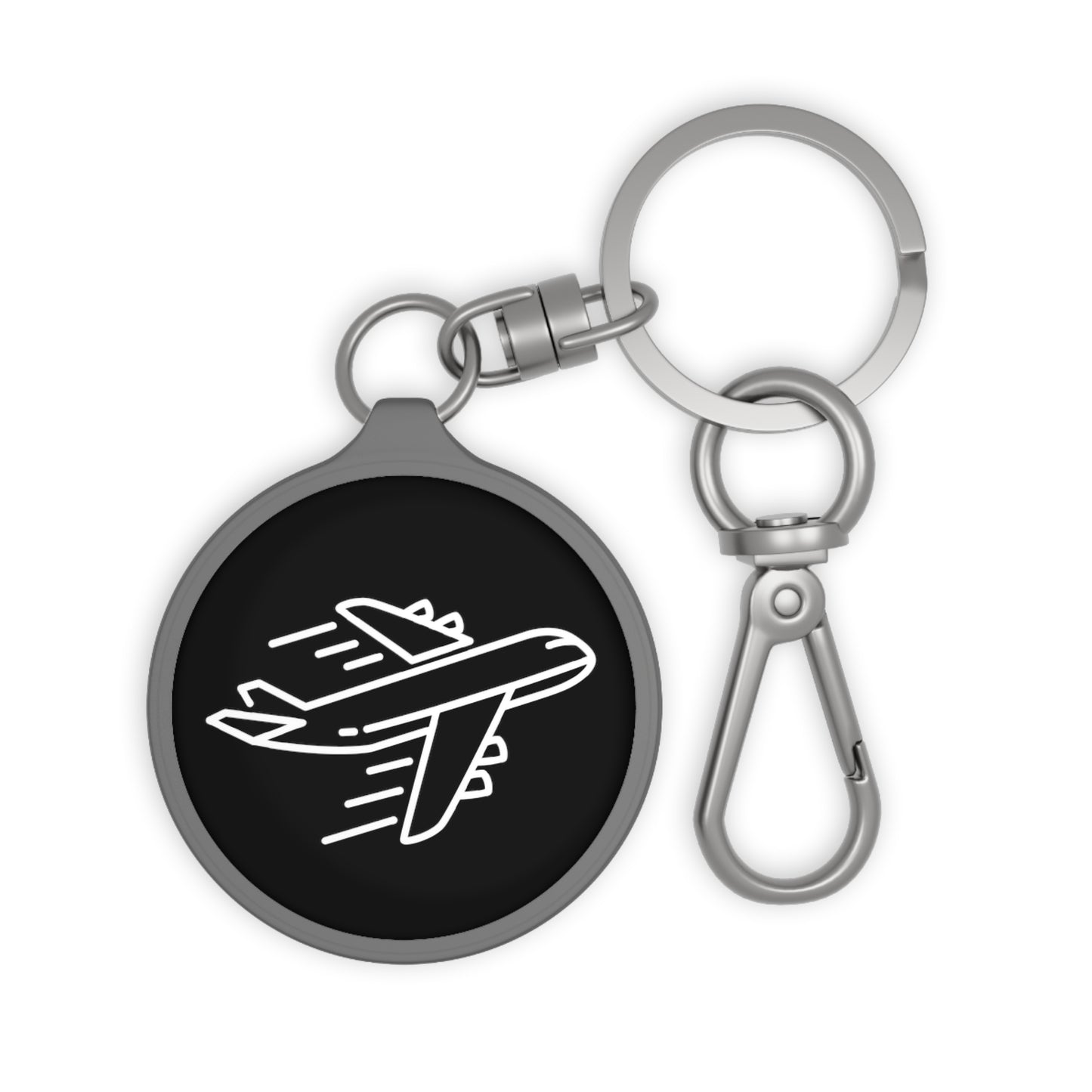 Keyring Tag for Frequent Flyers